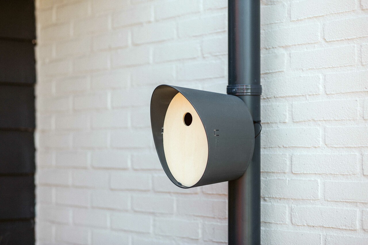 Nichoir Oval Anthracite