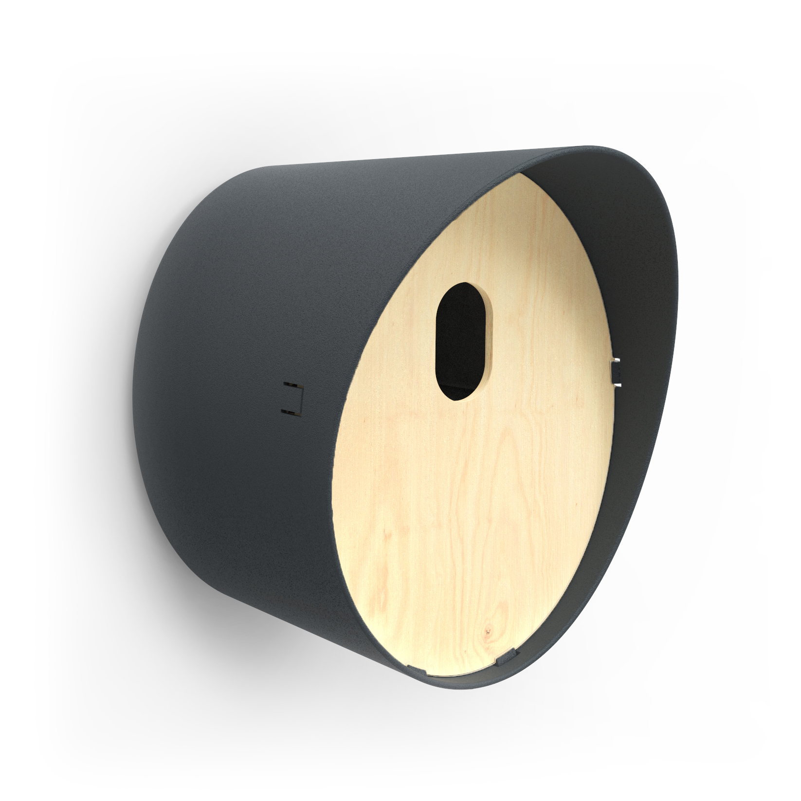 Nichoir Oval Anthracite Nichoir Oval Anthracite