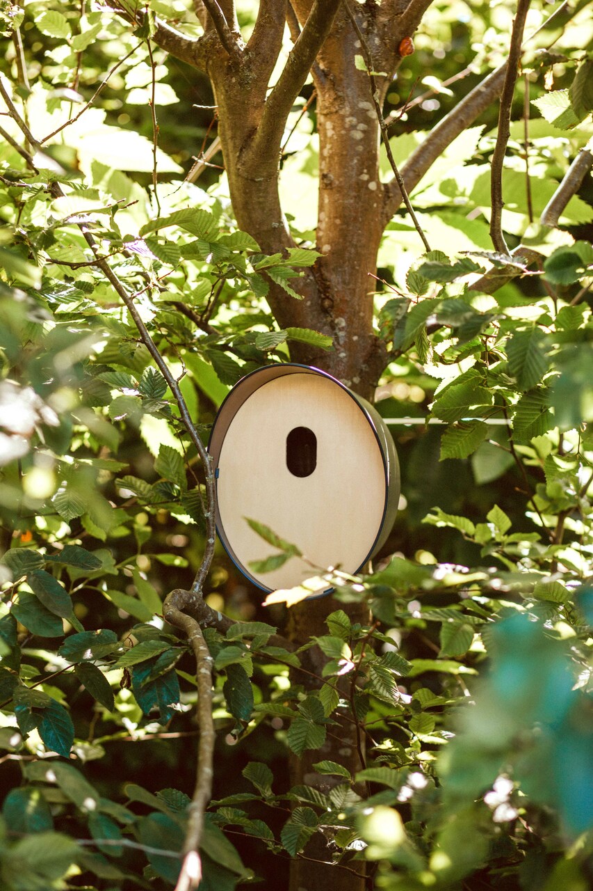 Nichoir Oval Anthracite