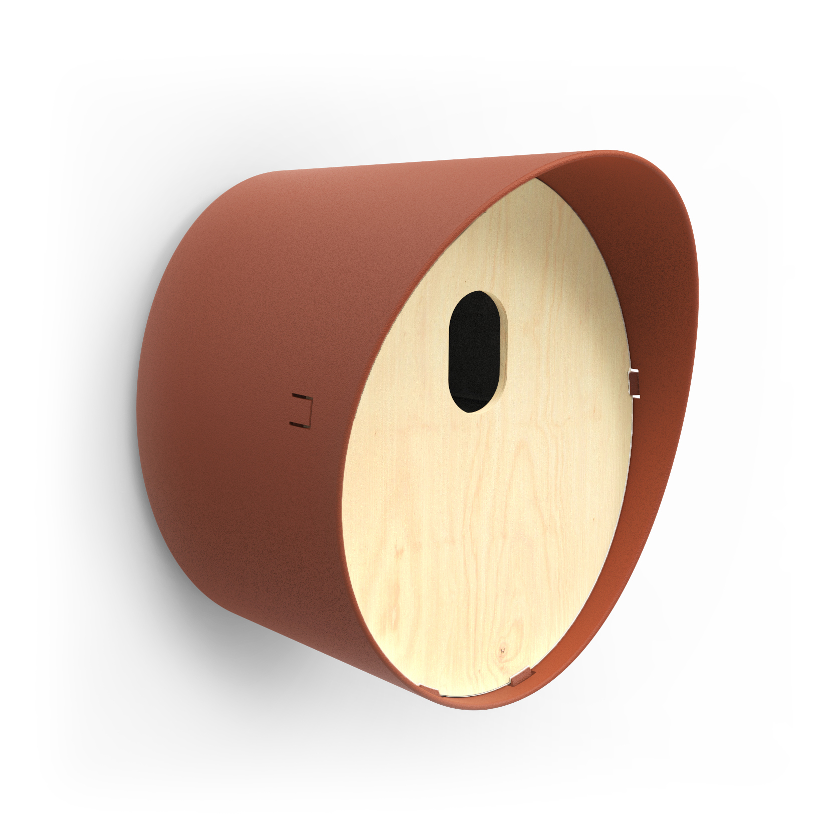 Nichoir Oval Brun Nichoir Oval Brun