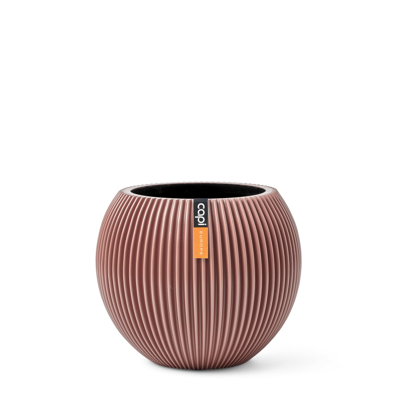 Vase Boule Groove Rose Vase Boule Groove Rose