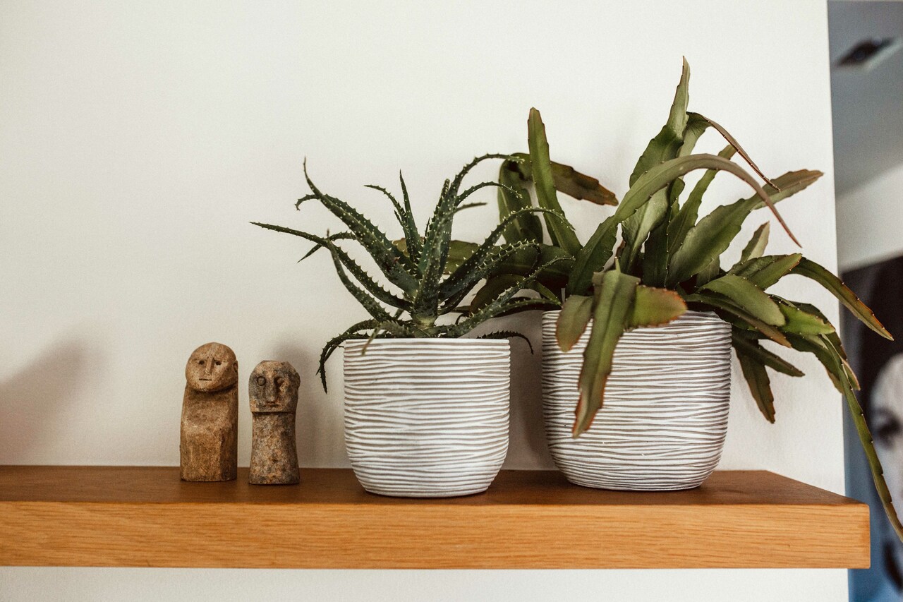 Pot Boule Rib Ivoire