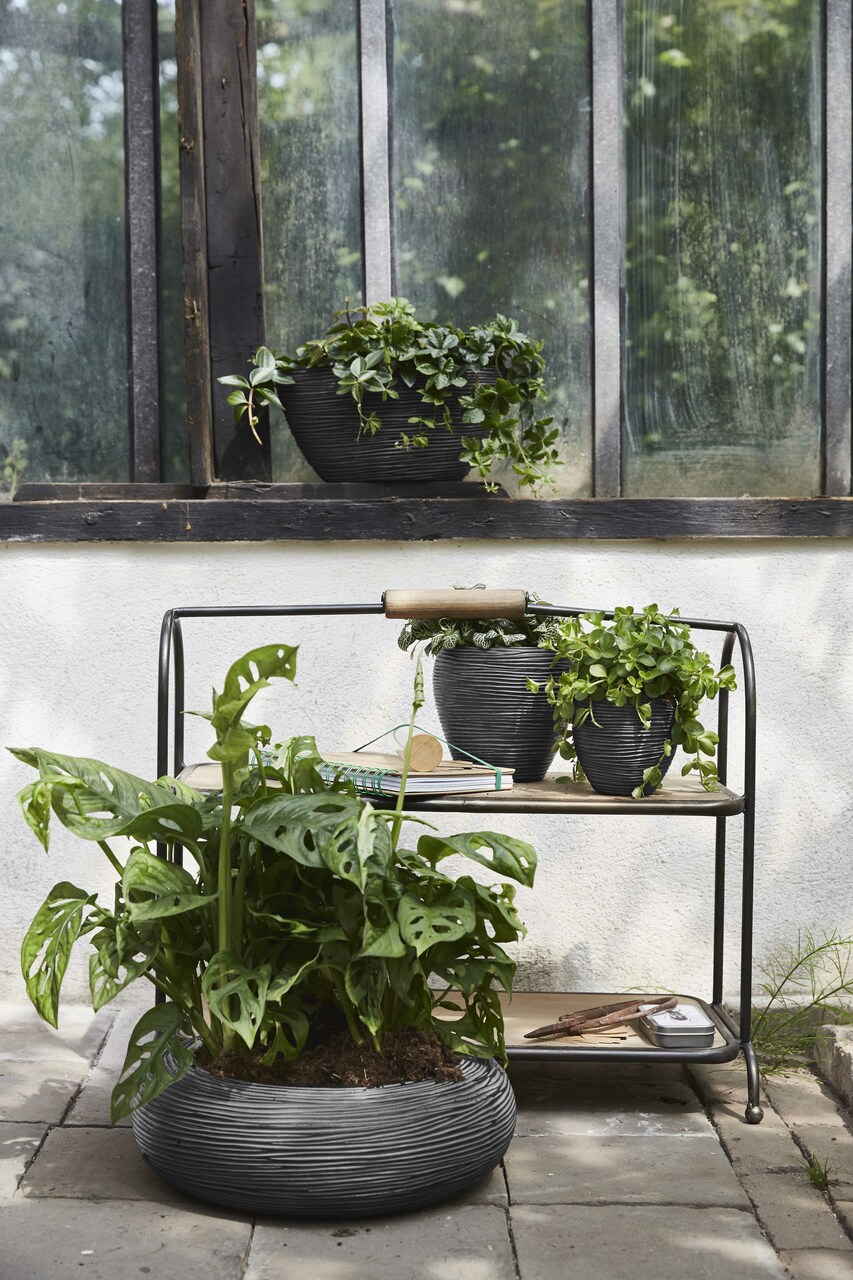 Bol Rond Rib Anthracite