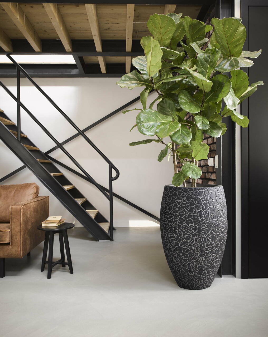 Vase Élégant Deluxe Clay NL Anthracite