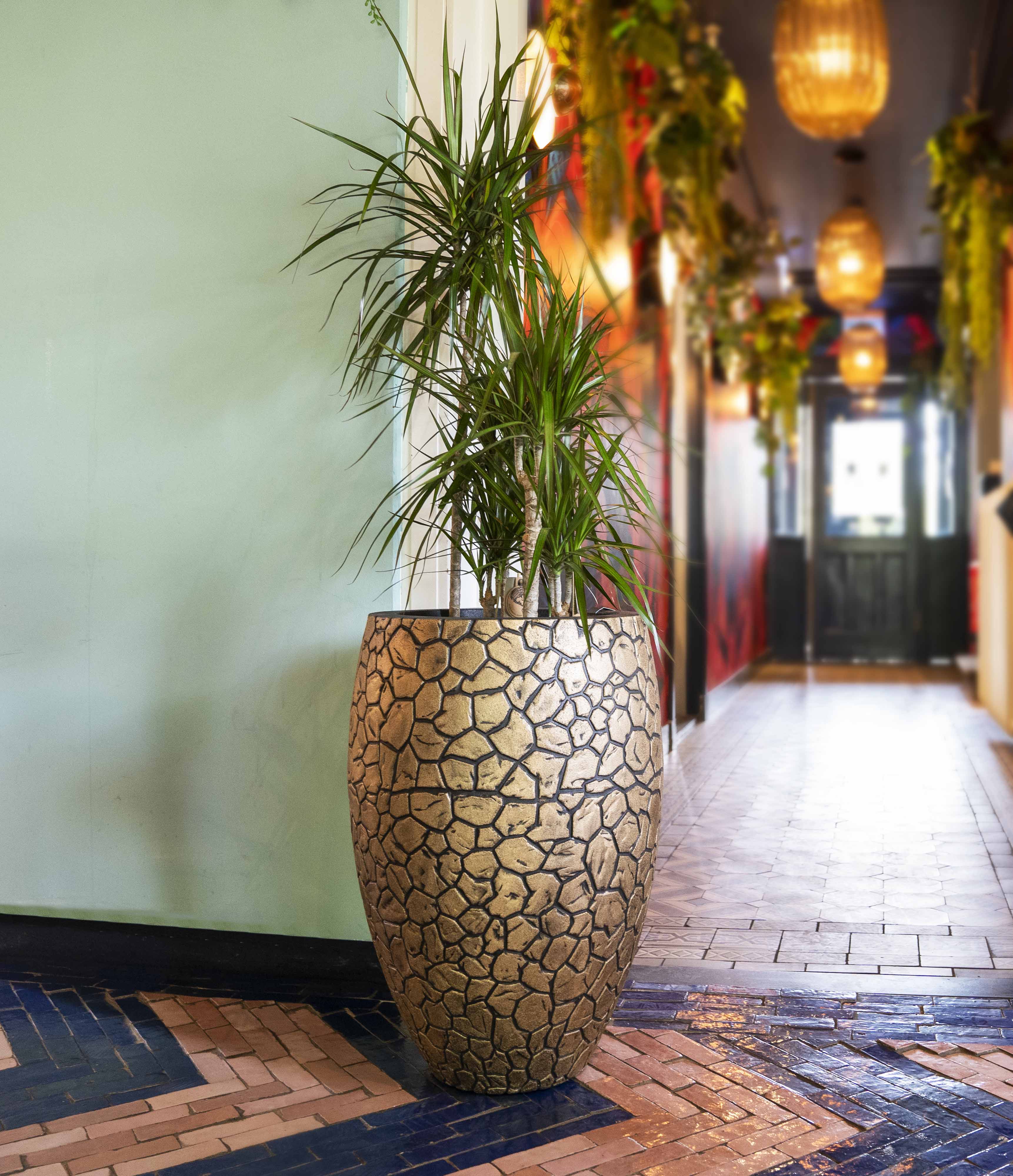 Vase Élégant Deluxe Clay NL Noir Or