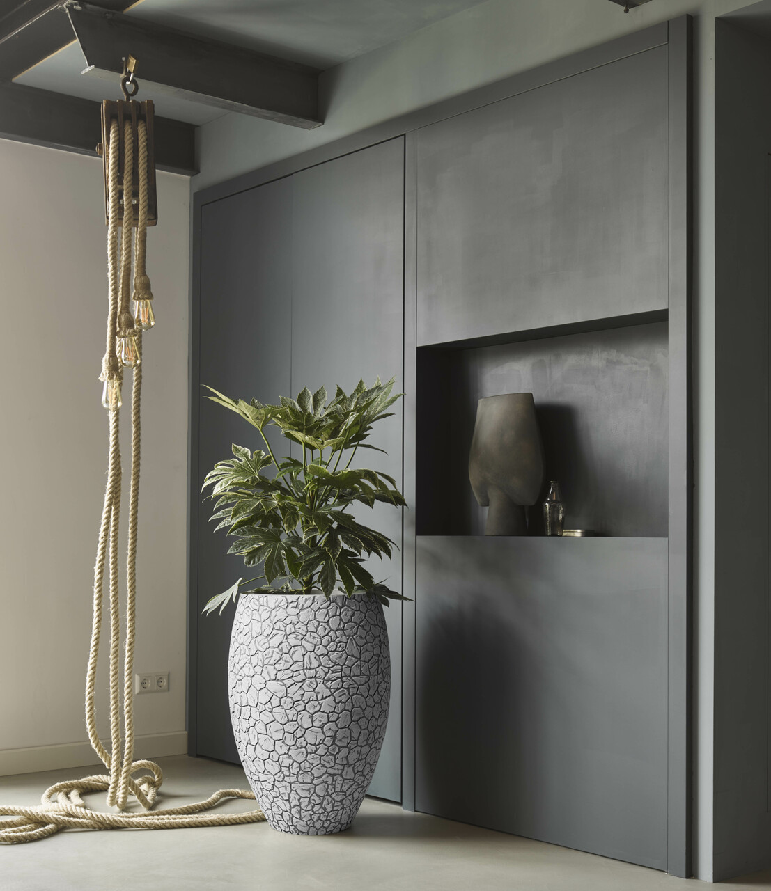 Vase Élégant Deluxe Clay NL Ivoire Vase Élégant Deluxe Clay NL Ivoire