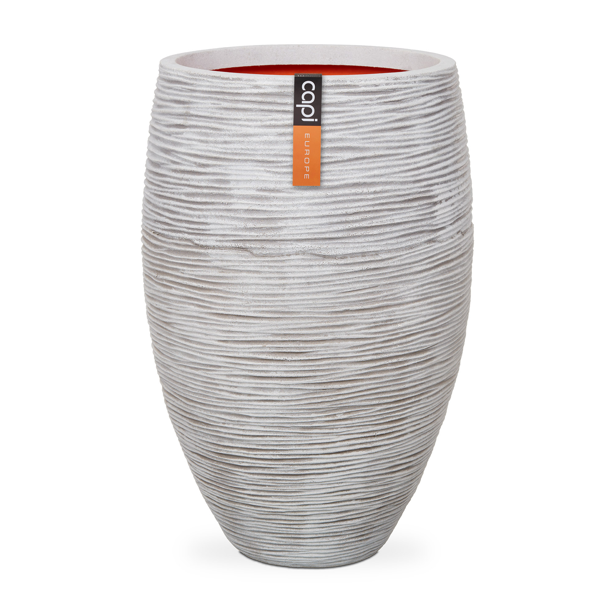 Vase Élégant Deluxe Rib NL Ivoire Vase Élégant Deluxe Rib NL Ivoire