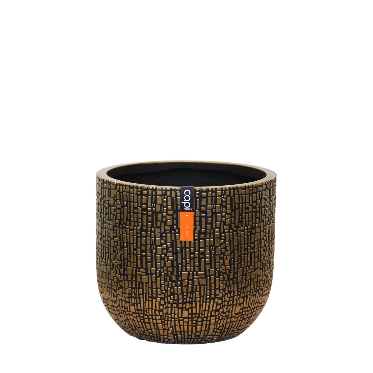 Nature Skin Ball Planter Black gold