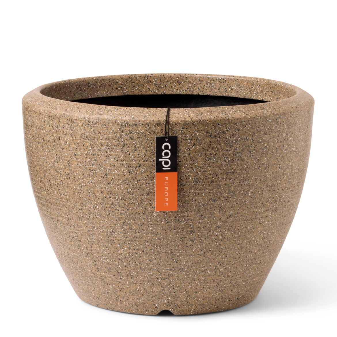 Pot boule Arc Granite chaud taupe Pot boule Arc Granite chaud taupe