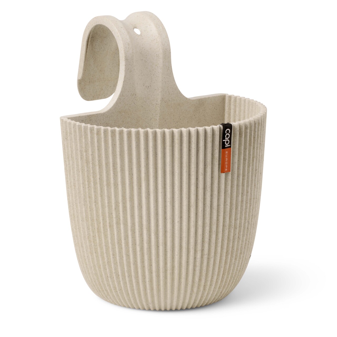 Jardinière balcon Groove sciure beige Jardinière balcon Groove sciure beige