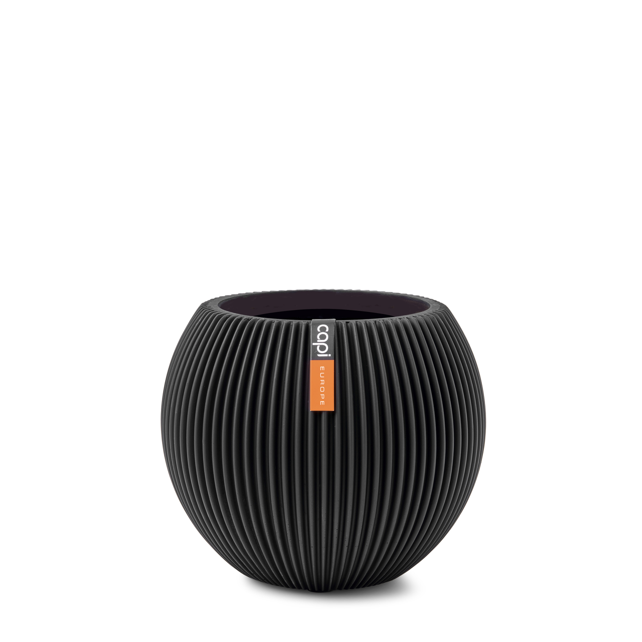 Indoor Groove Vase Ball Black